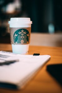 starbucks in an office