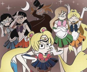 sailor helga a popular hey arnold sailormoon crossover