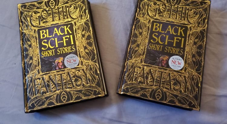 black sci fi short stories anthology by flame tree press