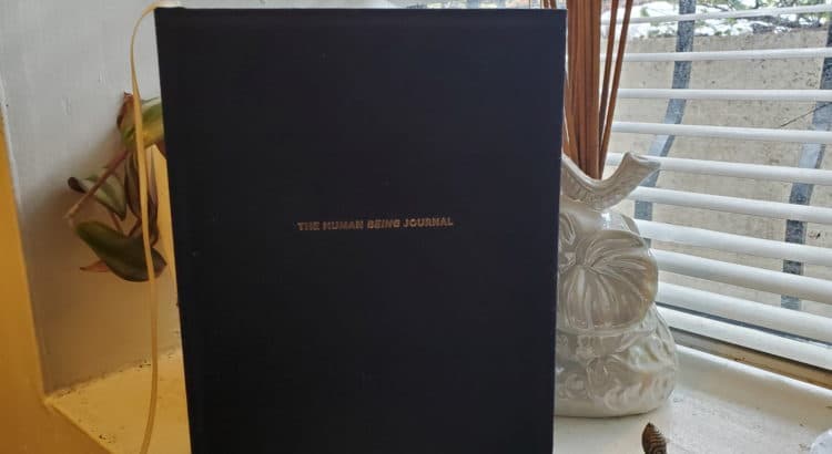 the human being journal by mahara mindfulness